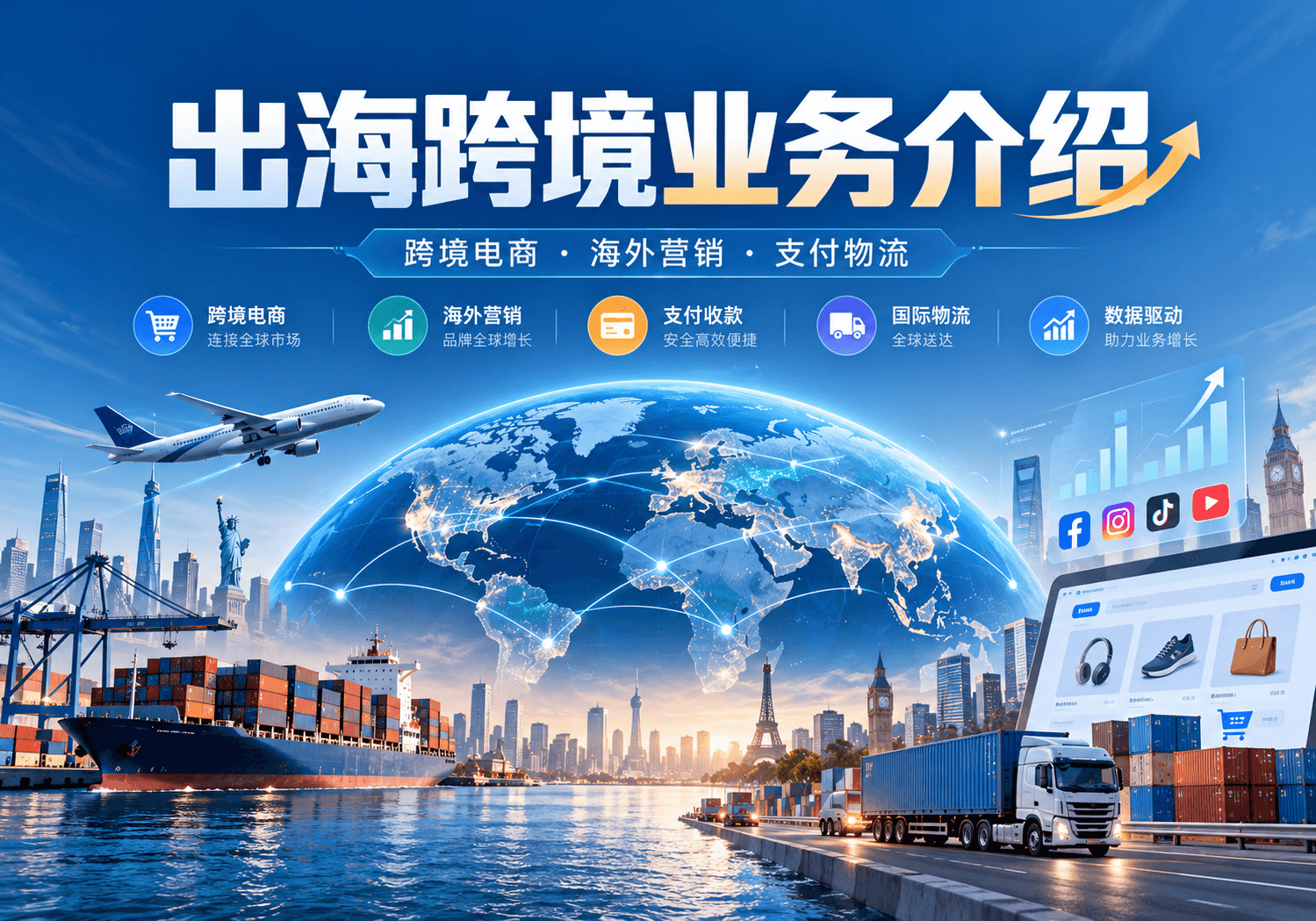 🎯出海跨境业务介绍Buysop - Facebook广告 · 海外营销 · 独立站建站Buysop - Facebook广告 · 海外营销 · 独立站建站专家